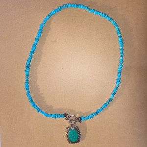 Turquoise Charm Necklace